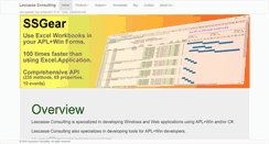Desktop Screenshot of lescasse.com