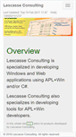 Mobile Screenshot of lescasse.com