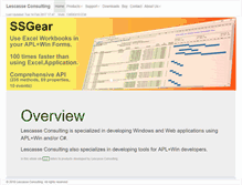 Tablet Screenshot of lescasse.com